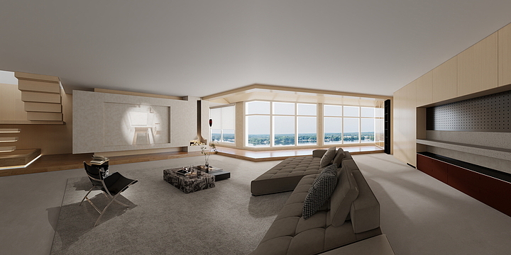 市场部丁-高级实操考核户型-装修设计方案