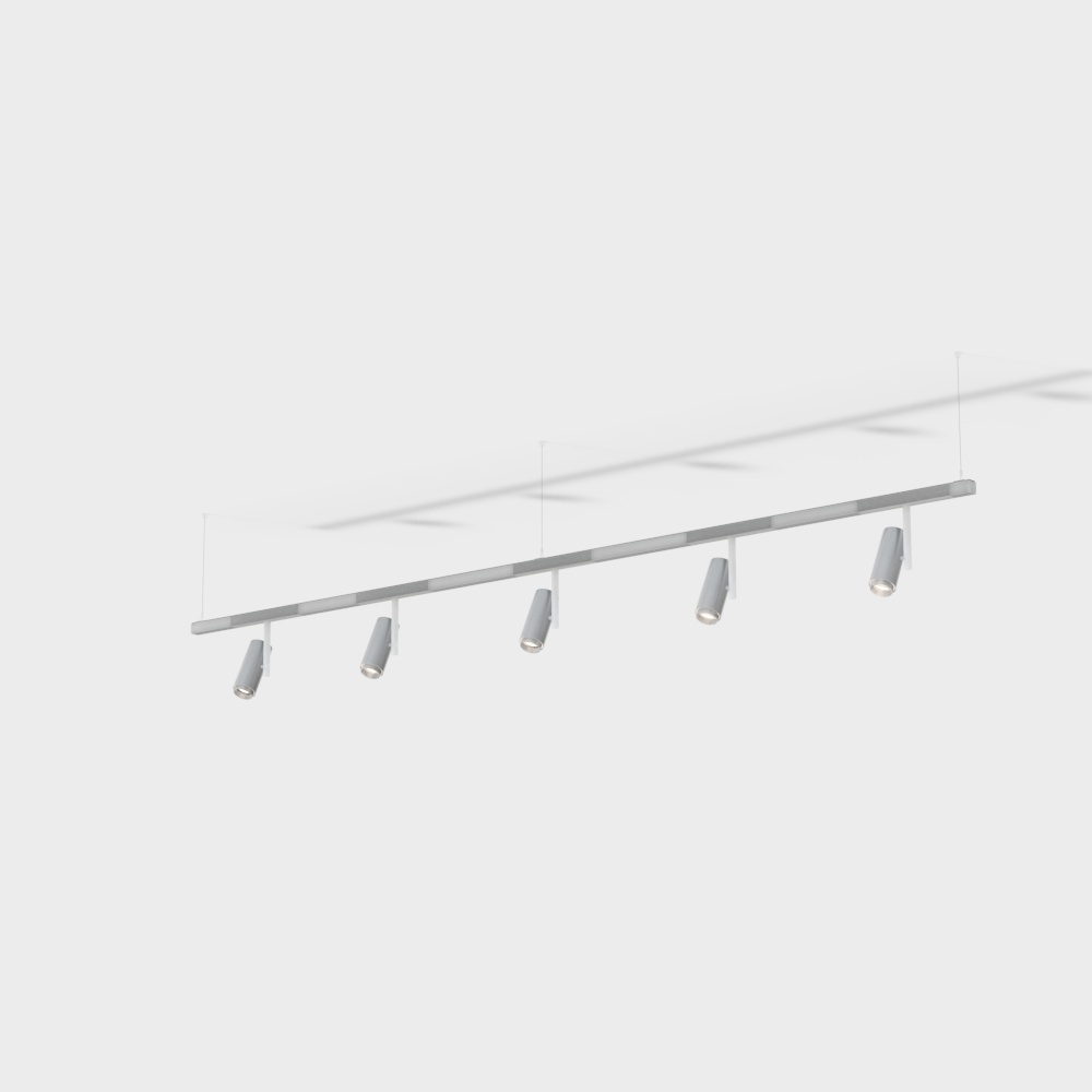 现代射灯3D模型