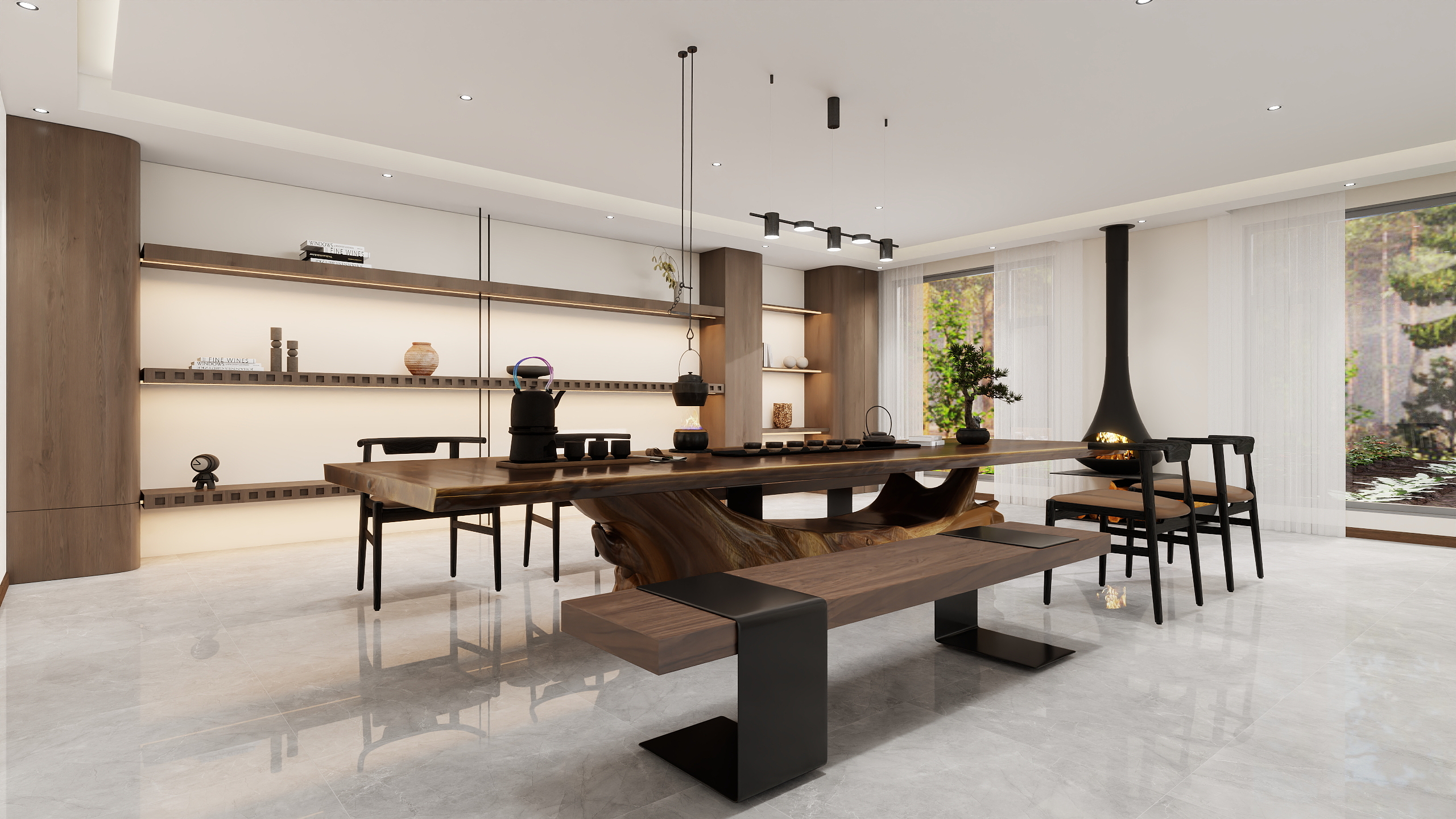 林顺元-休假山庄装修效果图