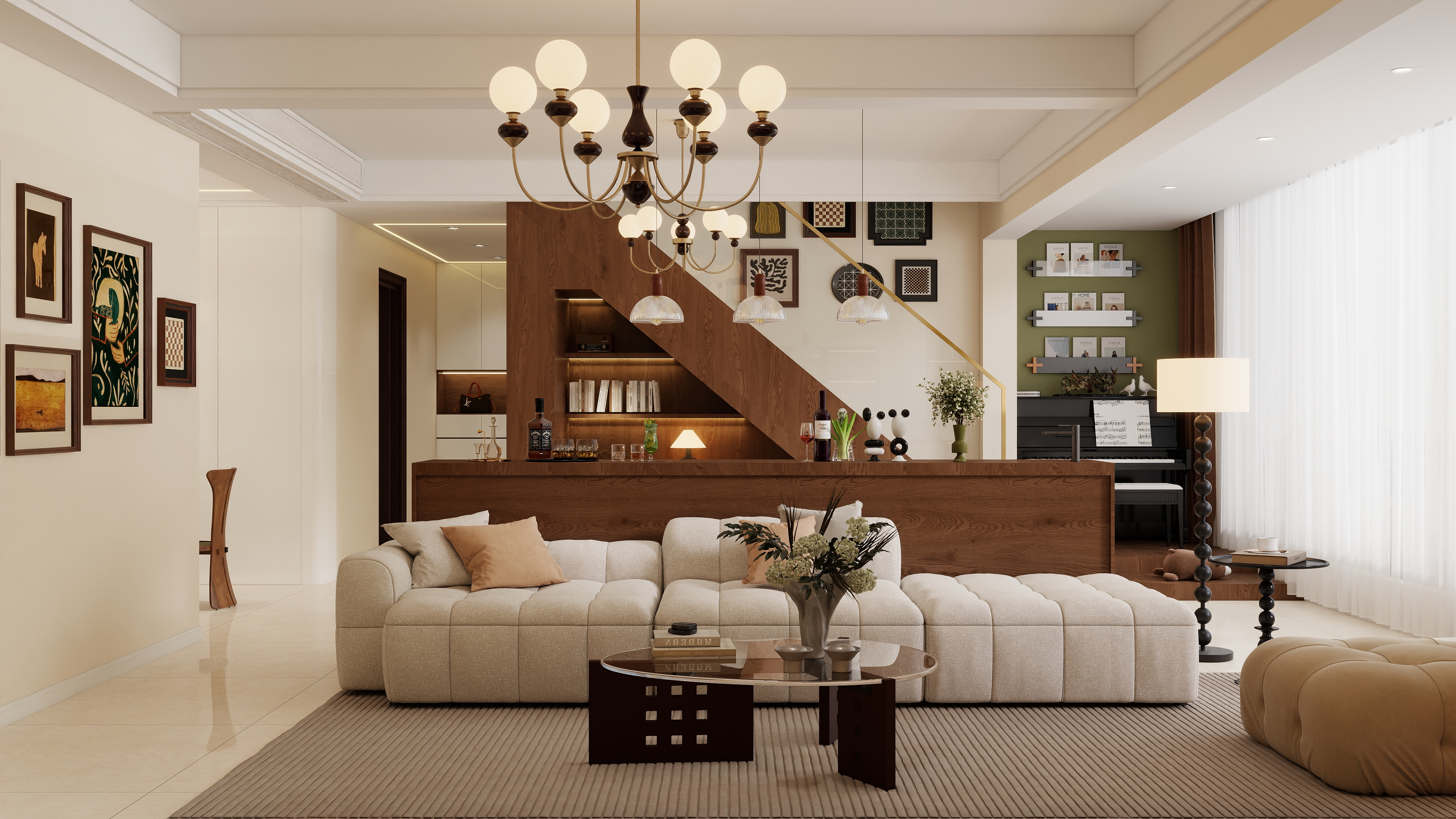 王思力-中古风-装修设计方案