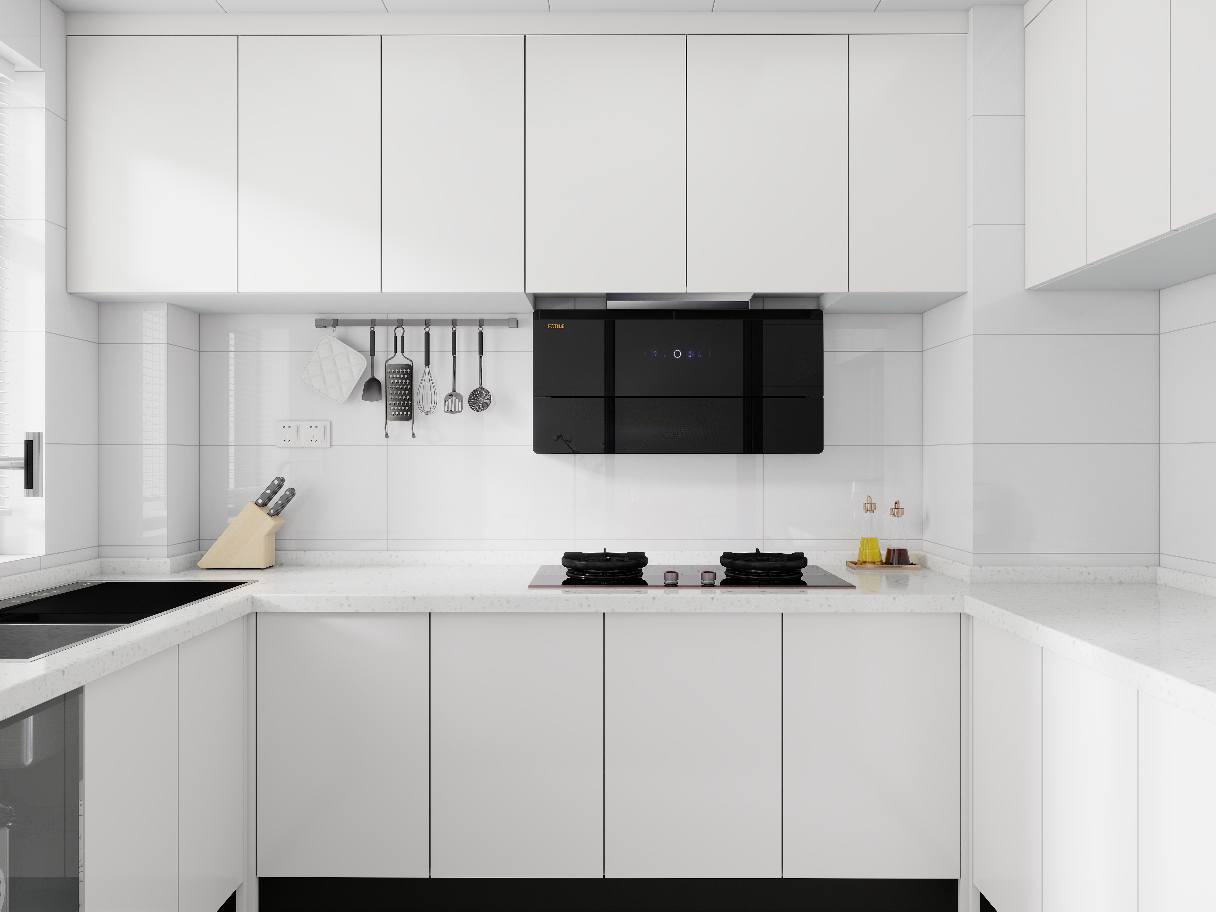 苏北-蚌埠-宿州市光彩大市场方太体验店-刘婉茹-碧桂园双玺厨房-装修设计方案