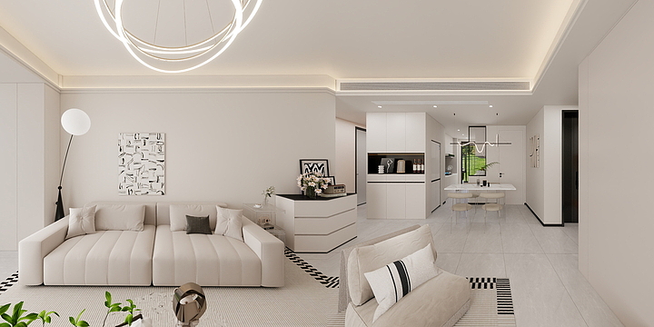 晨阳WX15388130710-锦绣天城  1栋1单元1001 兰姐李哥 晨阳改-装修设计方案