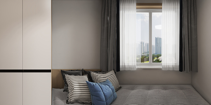 固原市-星愉湾99㎡-北欧风60-202-装修设计方案