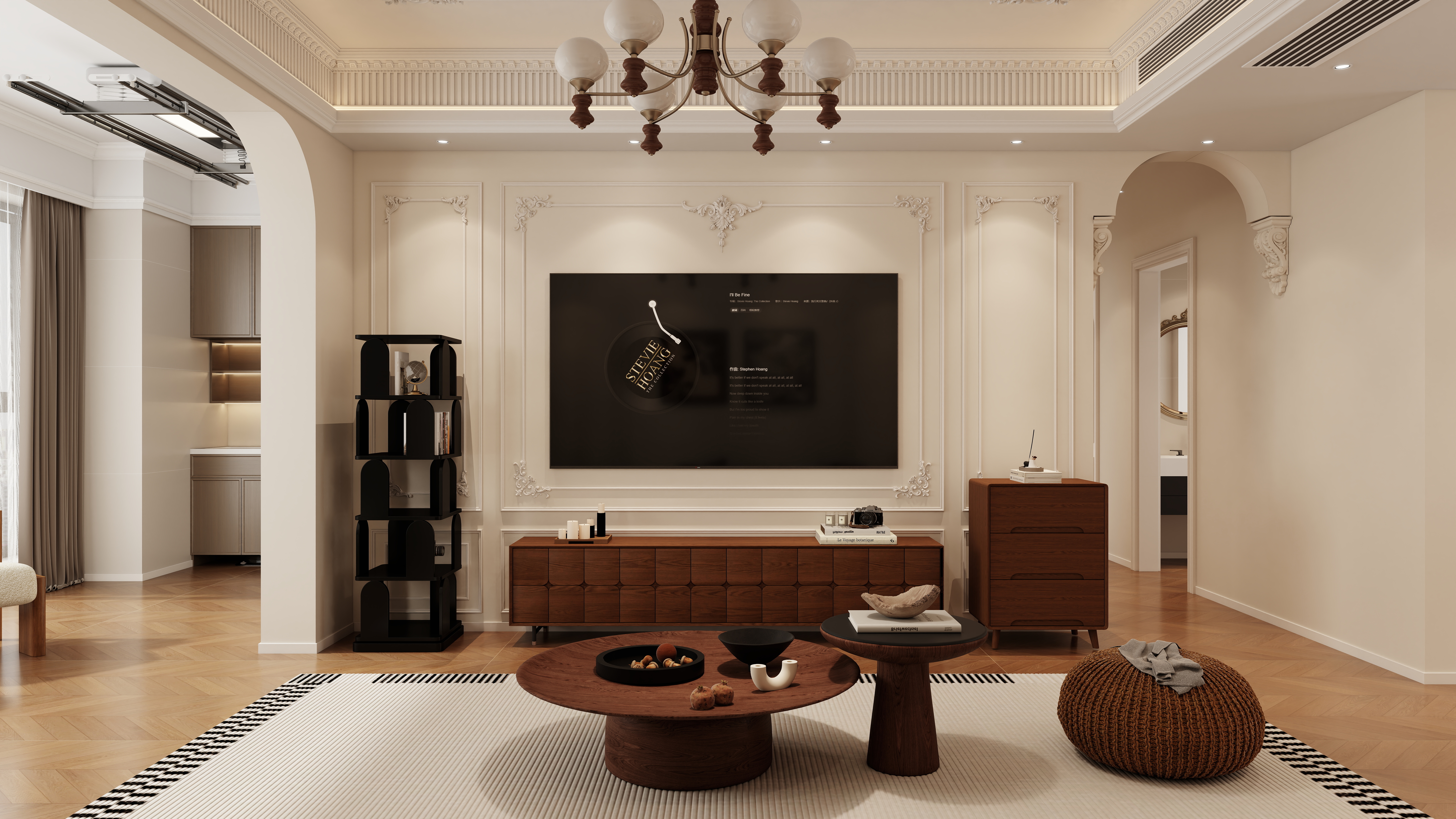 YY.洛洛- 法式中古 150㎡ 四室 -装修设计方案