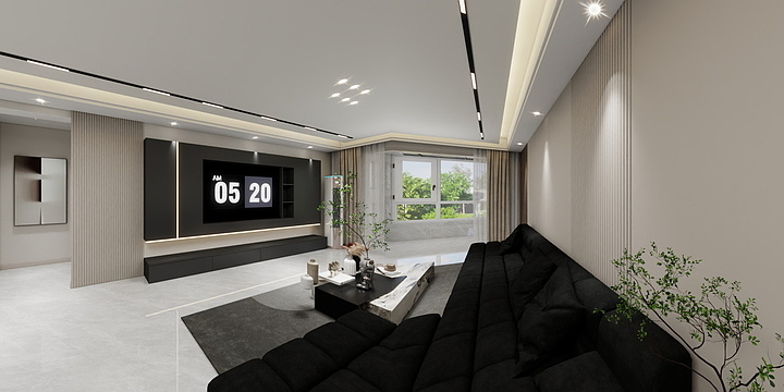 富丽家源装饰公司-星空明月城11-2-501已定方案，-装修设计方案