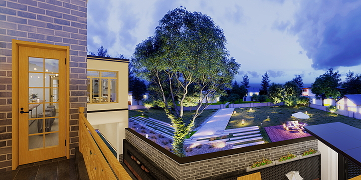 阿邦@视觉设计-洛阳李府自建房-装修设计方案