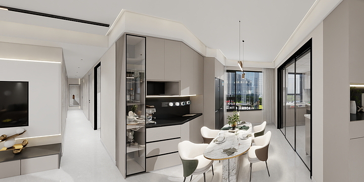 陶总监-郑先生东津六区浩然湾9-1304，127-装修设计方案