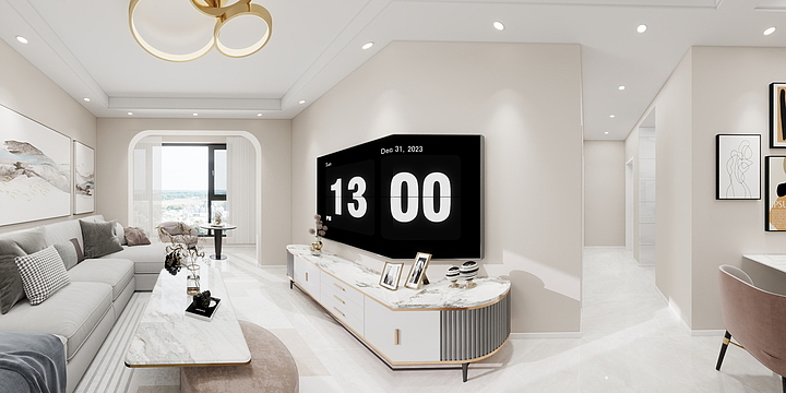 付嘉敏-城丰民苑7-201-装修设计方案