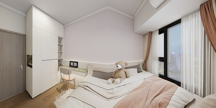 菲梵家居lfua-华宇76方4栋2503倚雯-装修设计方案