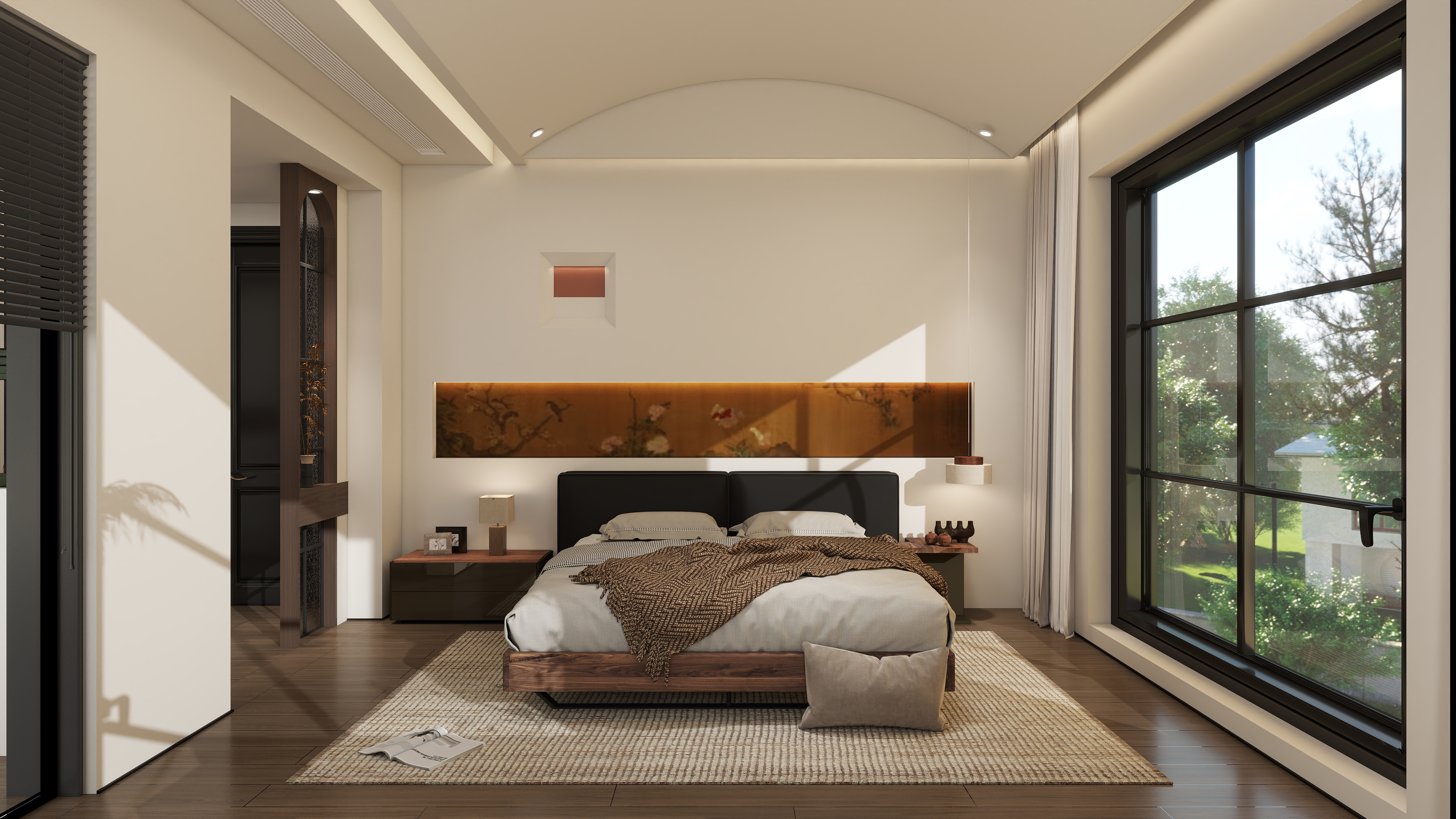 挪亚家设计师汤诗乐-小区房102㎡2室装修效果图