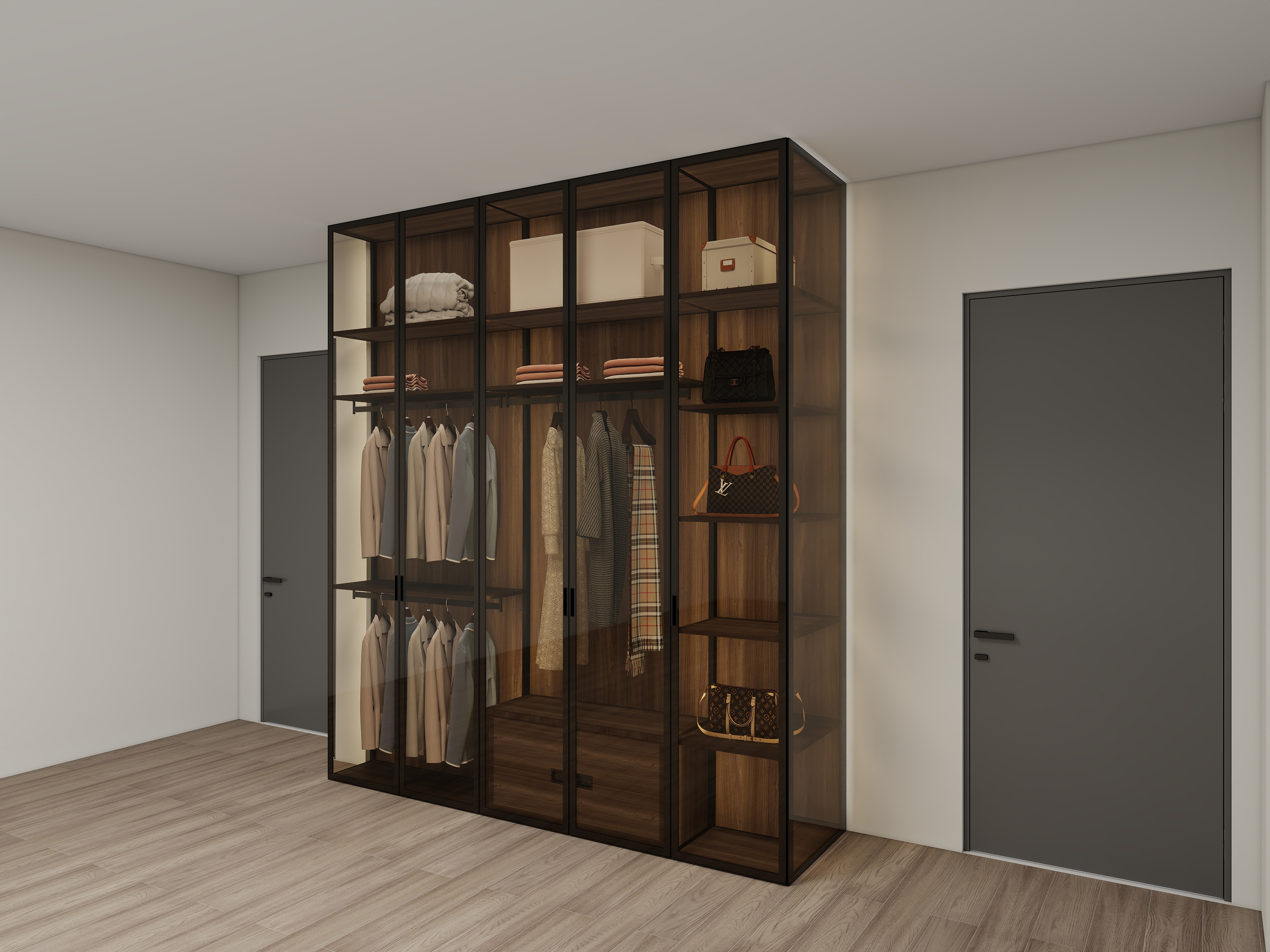 羽种人-瑞丽花园-悠然阁50㎡1室-装修设计方案