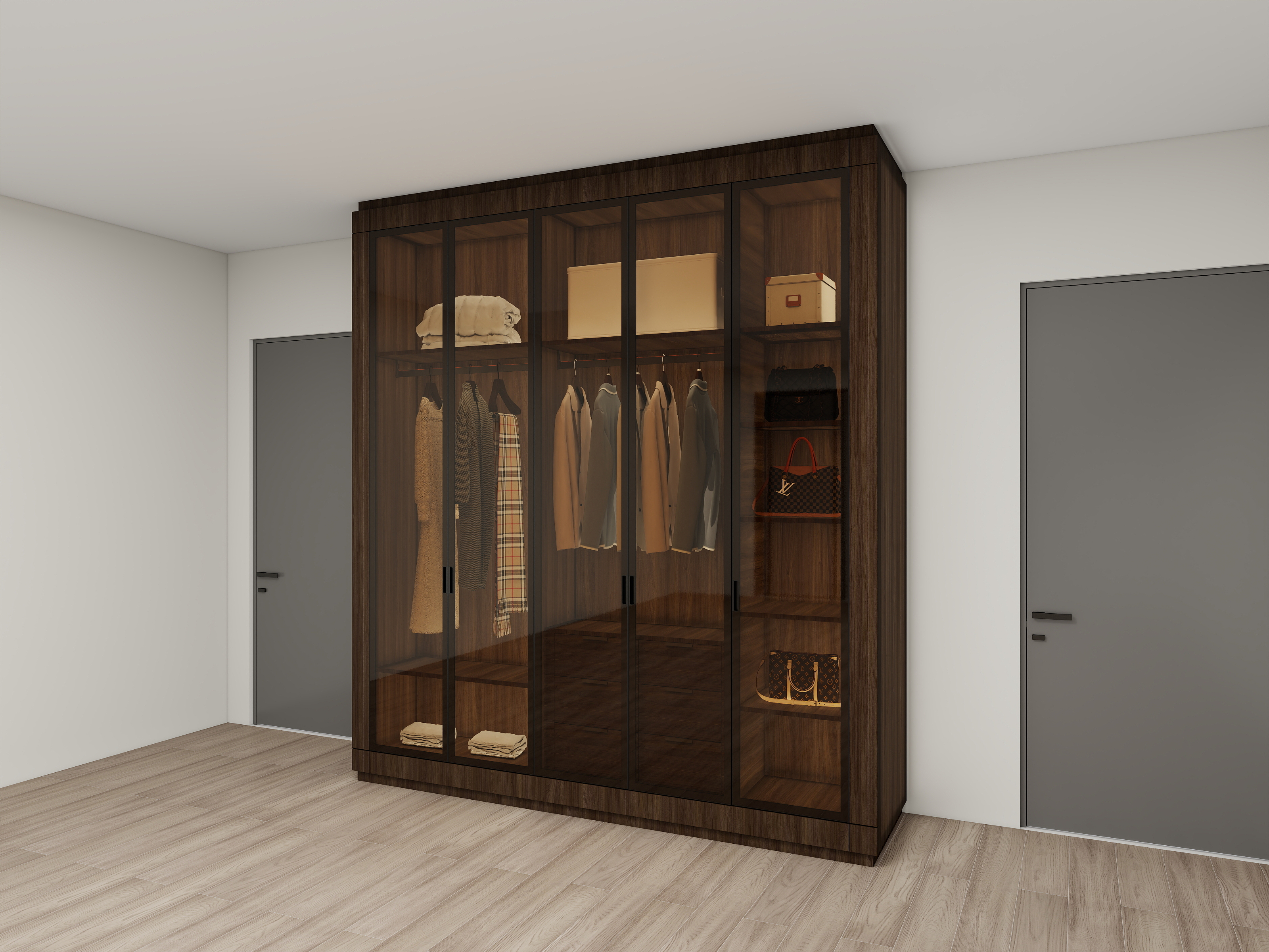 羽种人-顺峰都荟50㎡1室-装修设计方案