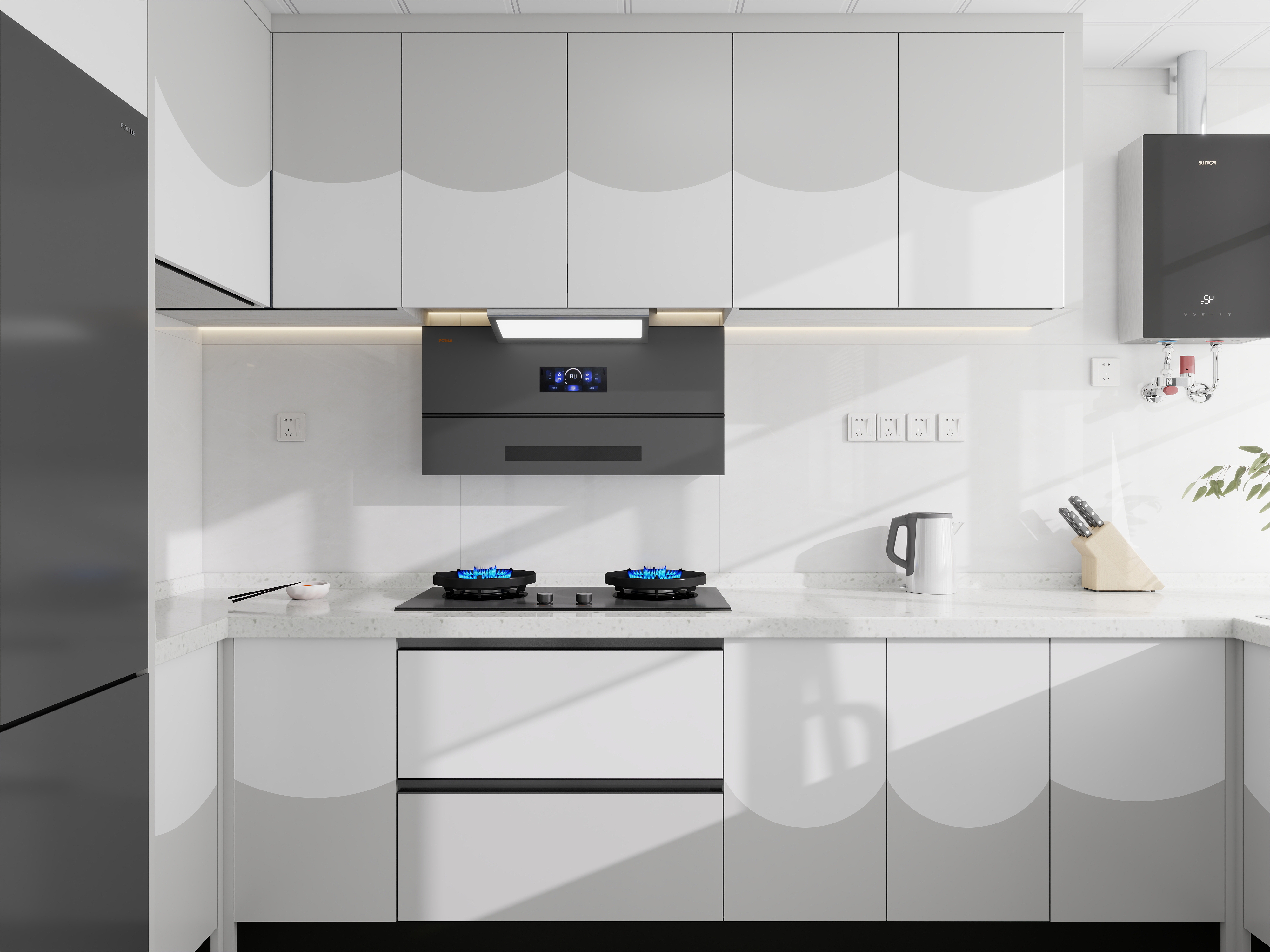 苏北-蚌埠-宿州市光彩大市场方太体验店-刘婉茹-映月湾8-1-701-装修设计方案