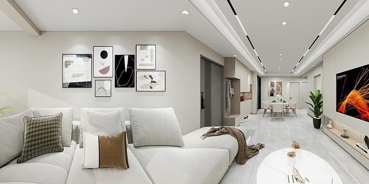 欧斯漫门窗-梁-太阳城9-2-402-装修设计方案