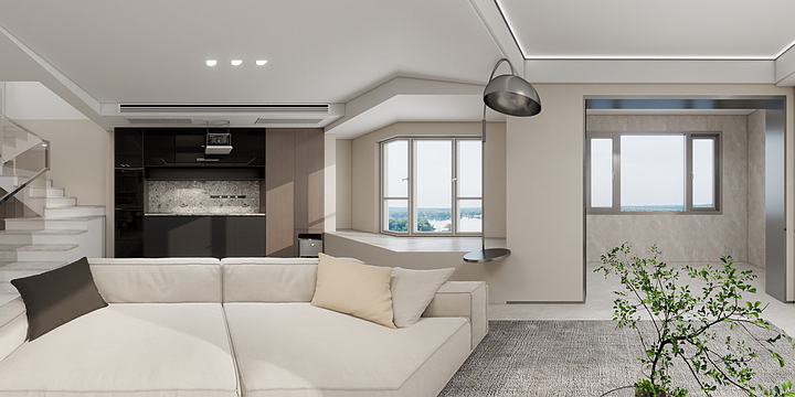 de黄明超-远洋湖墅-现代-装修设计方案