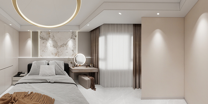 桐柏大地装饰-梅园天悦4室-装修设计方案