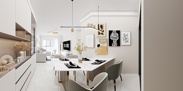 付嘉敏-平泉安置小区庄大哥-方案二-装修设计方案