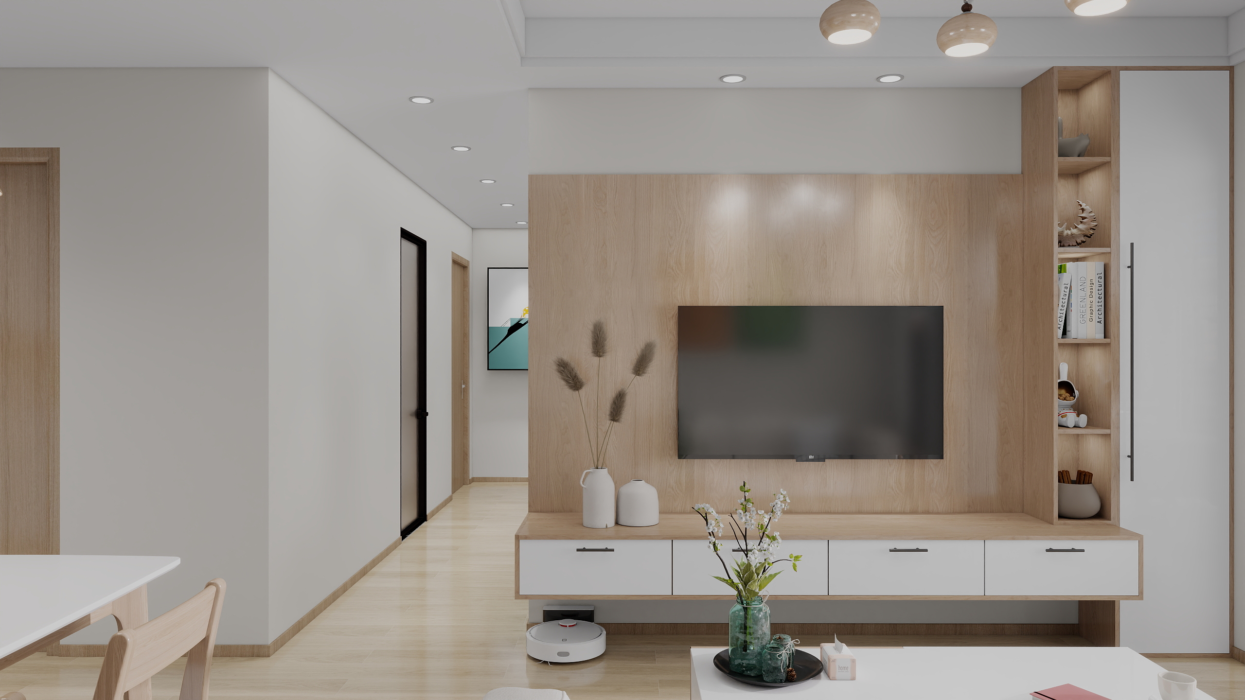 锦鲤家-即墨东关95㎡3室-装修设计方案