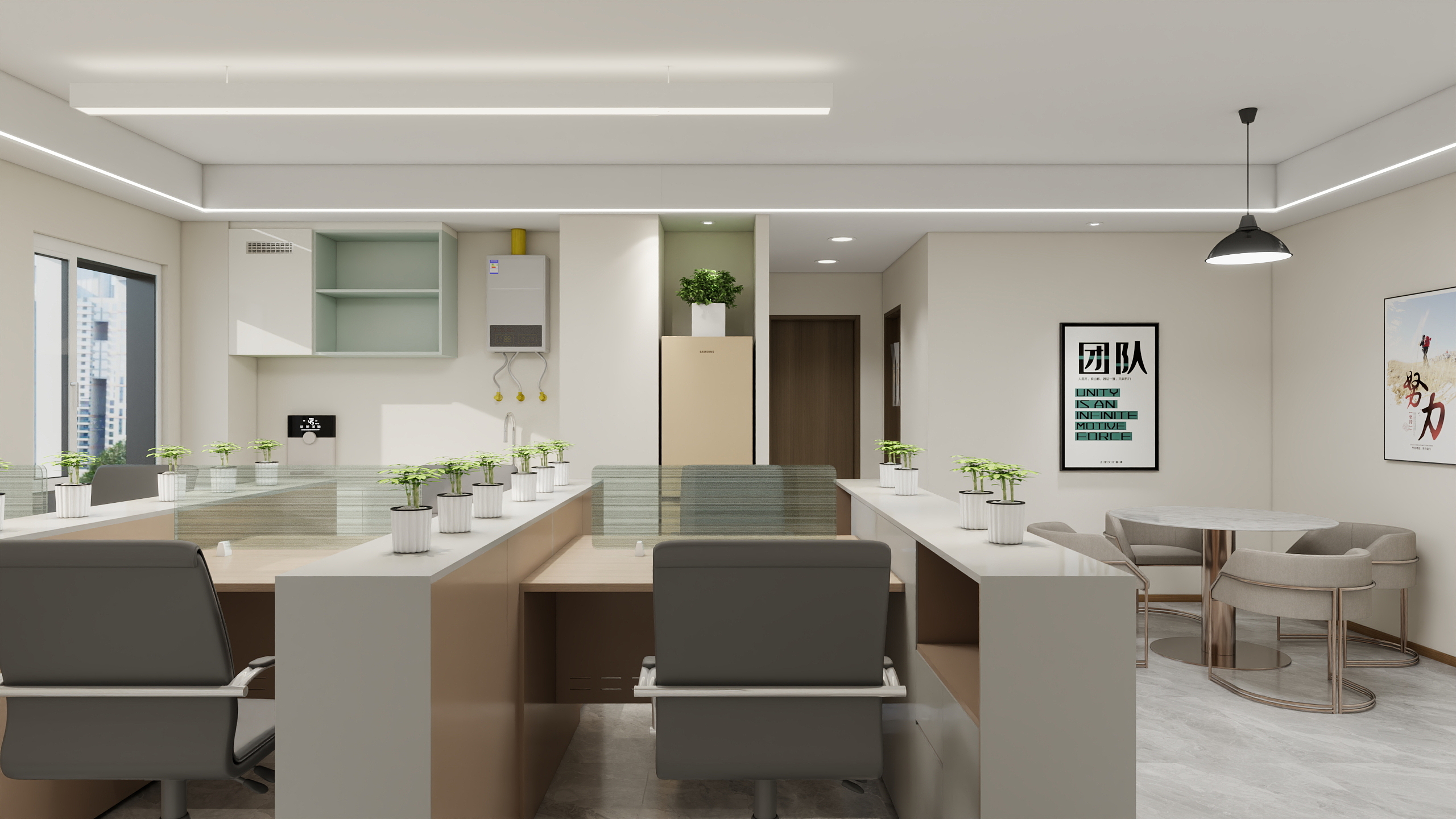 室内设计LYping-办公室装修-装修设计方案