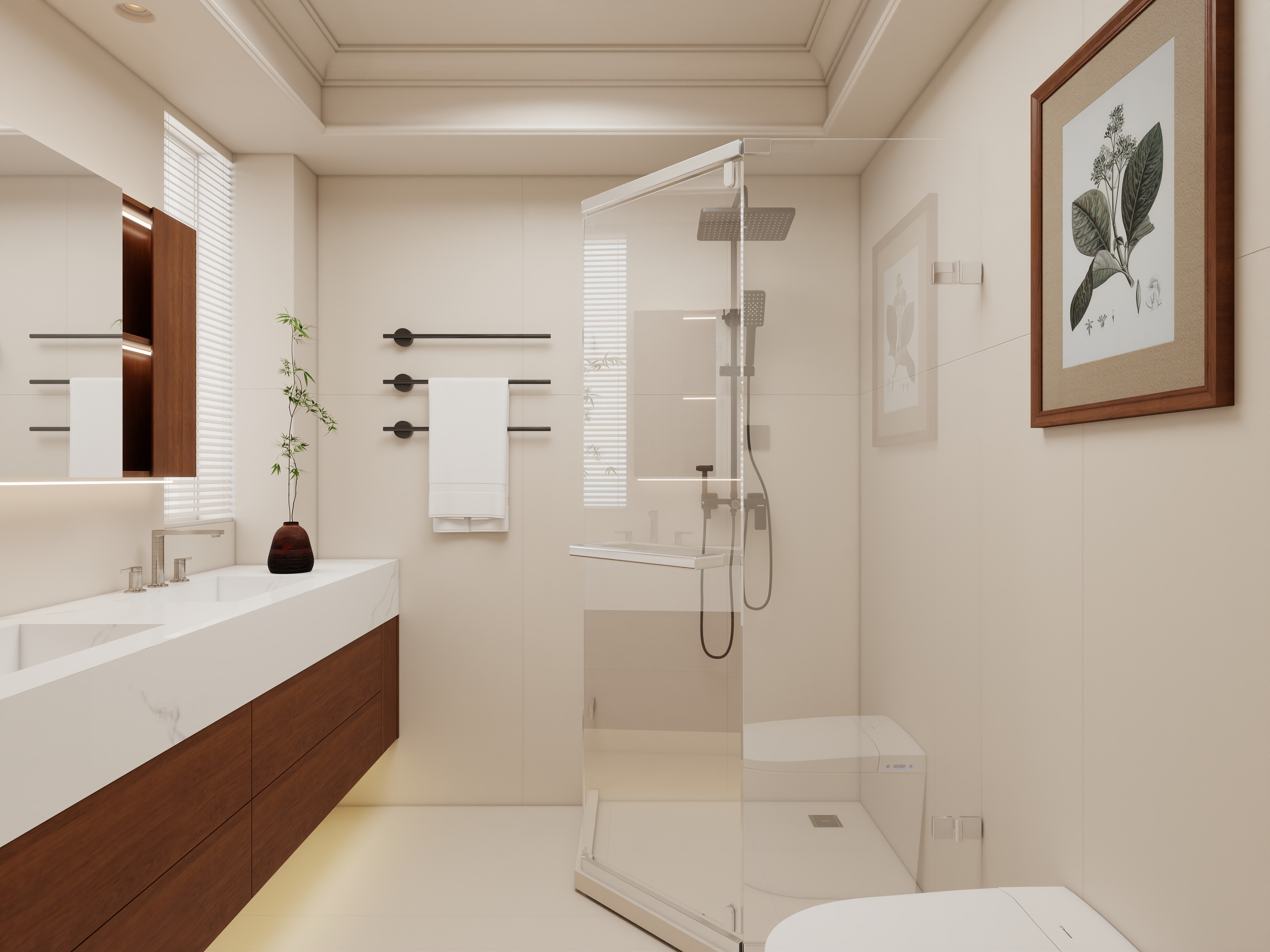 陈辉-混搭240㎡4室雅居装修效果图