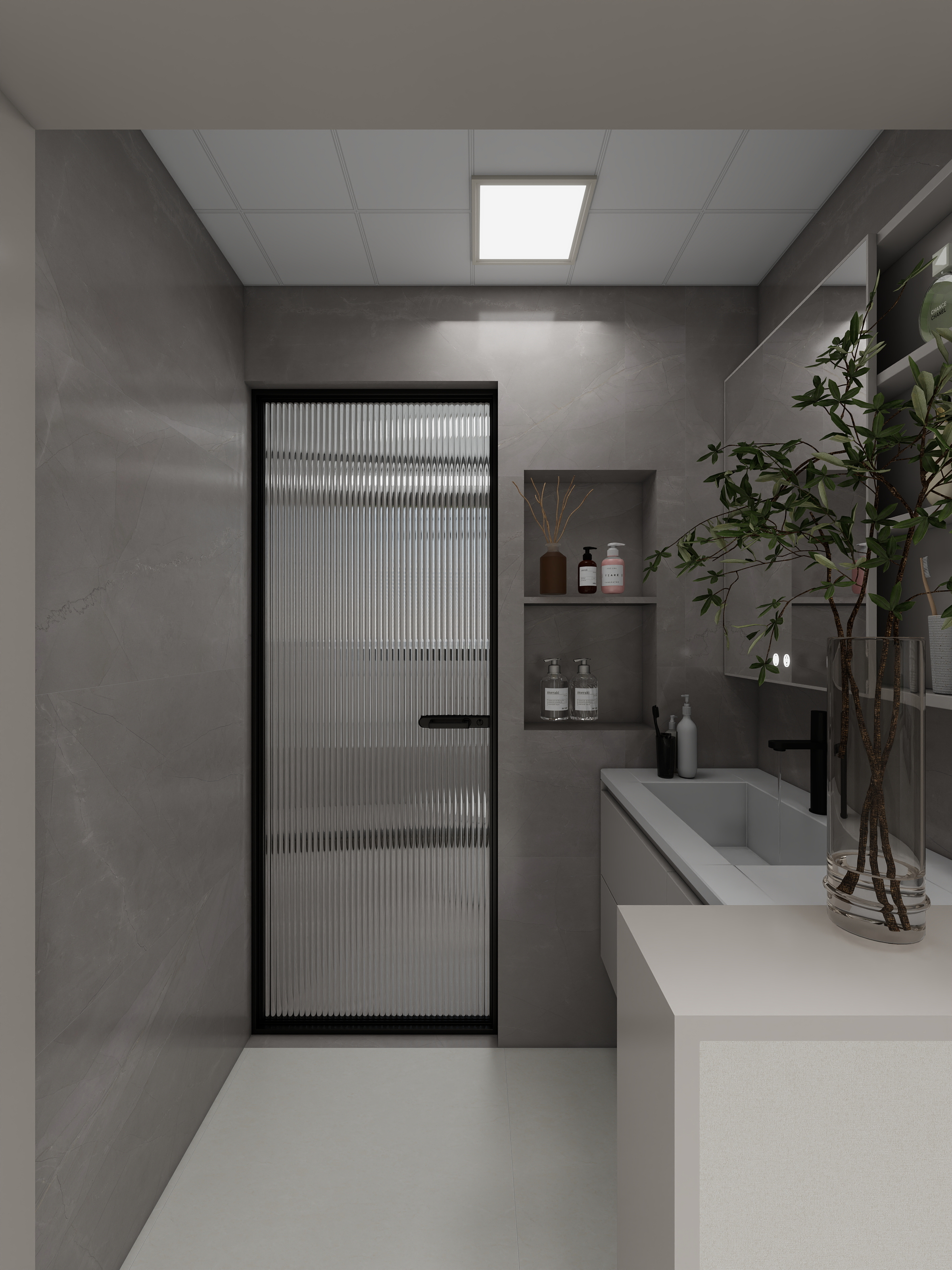 合肥双诚-M璘-元一名城128平方混搭装修效果图