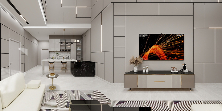 追求艺术灵感-顺昌别墅-现代 简约-装修设计方案