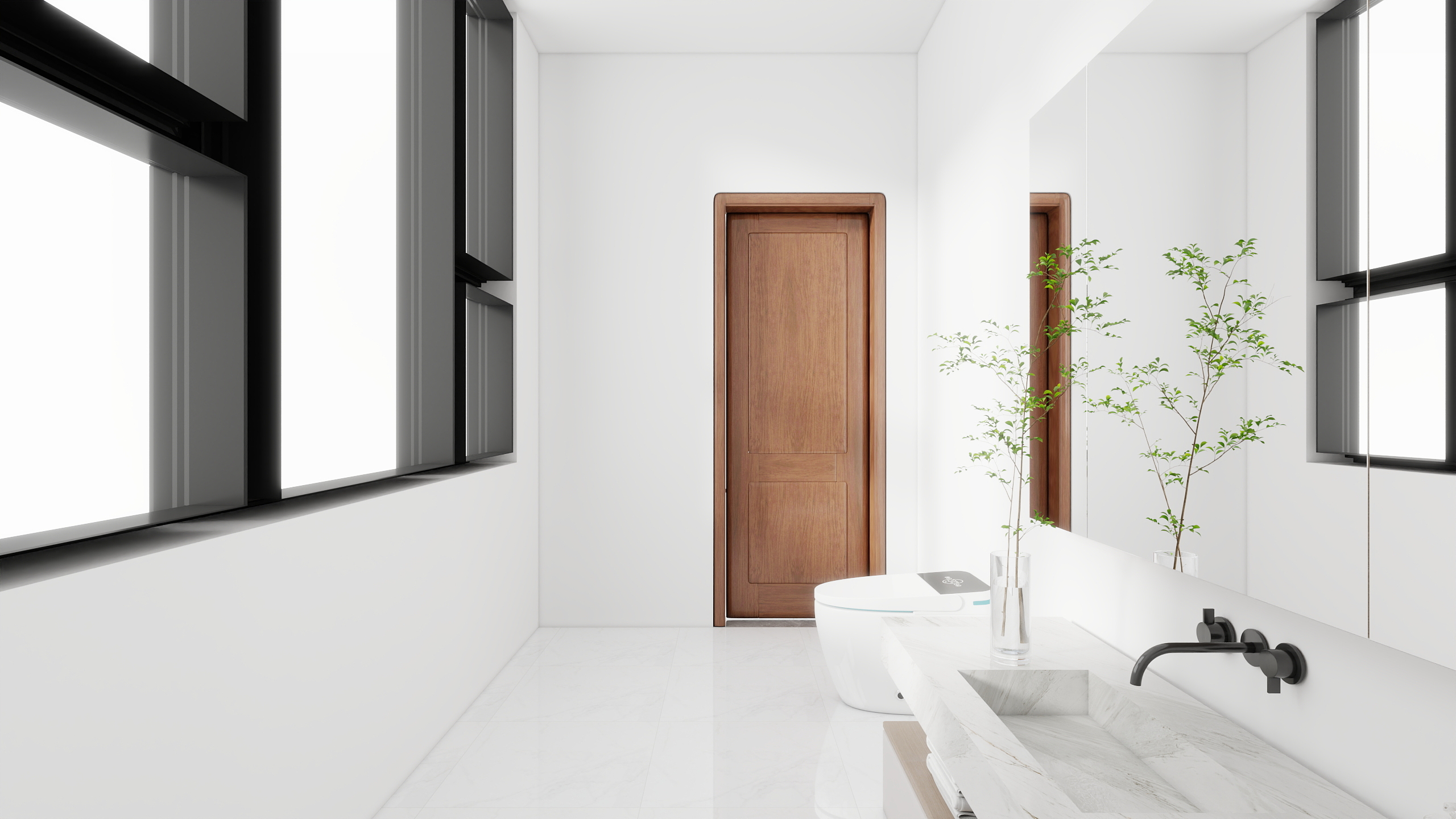 Jerry-空间设计-118㎡1室装修效果图