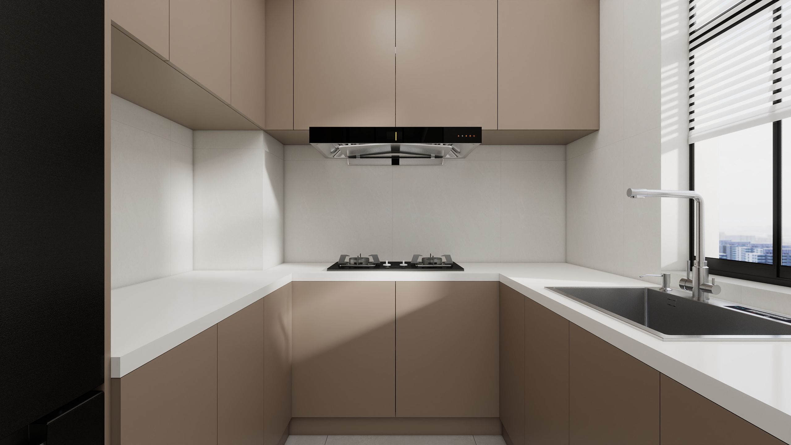 Jerry-空间设计-124㎡4室装修效果图