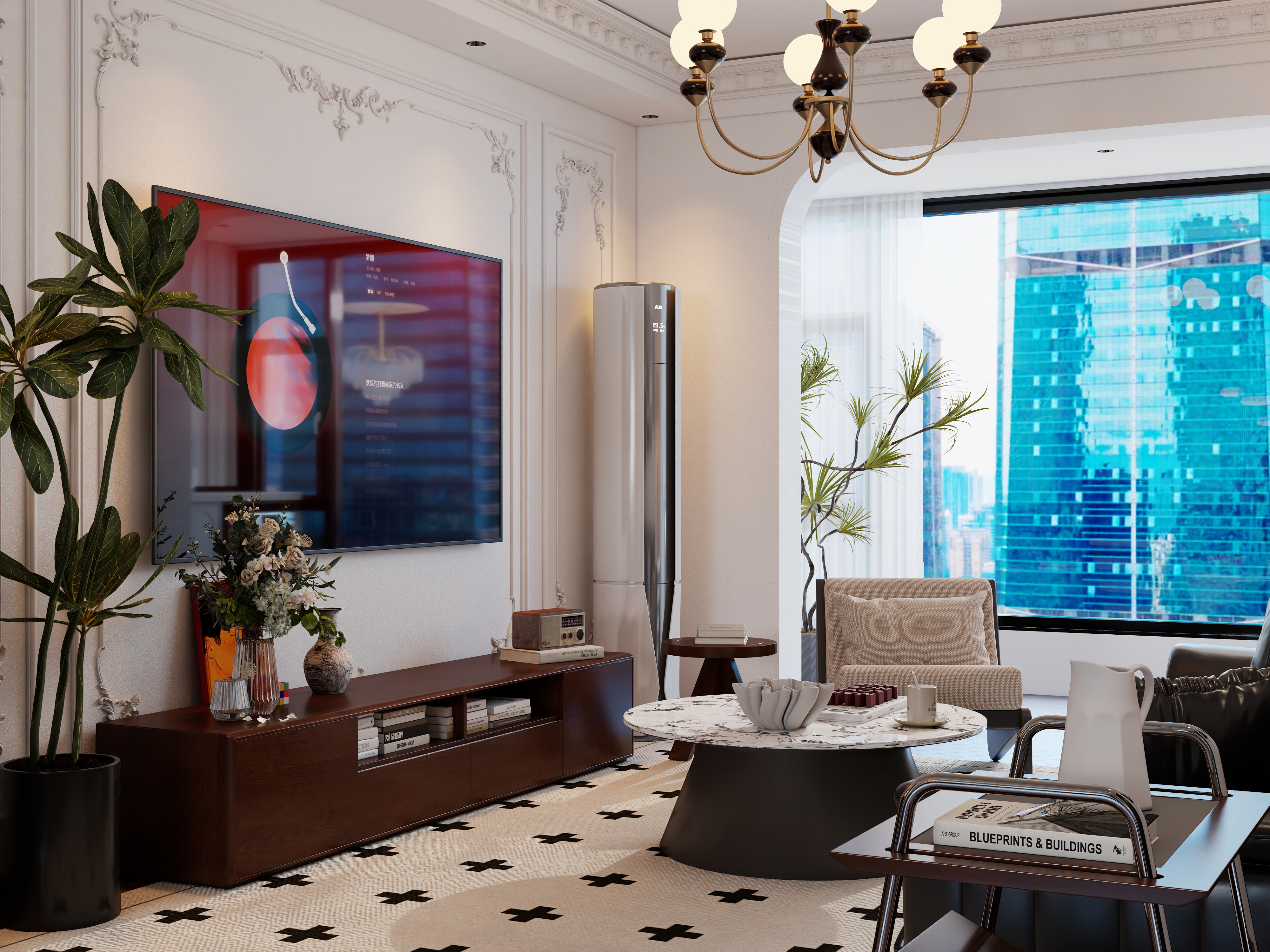 ----空间设计-111㎡3室-装修设计方案