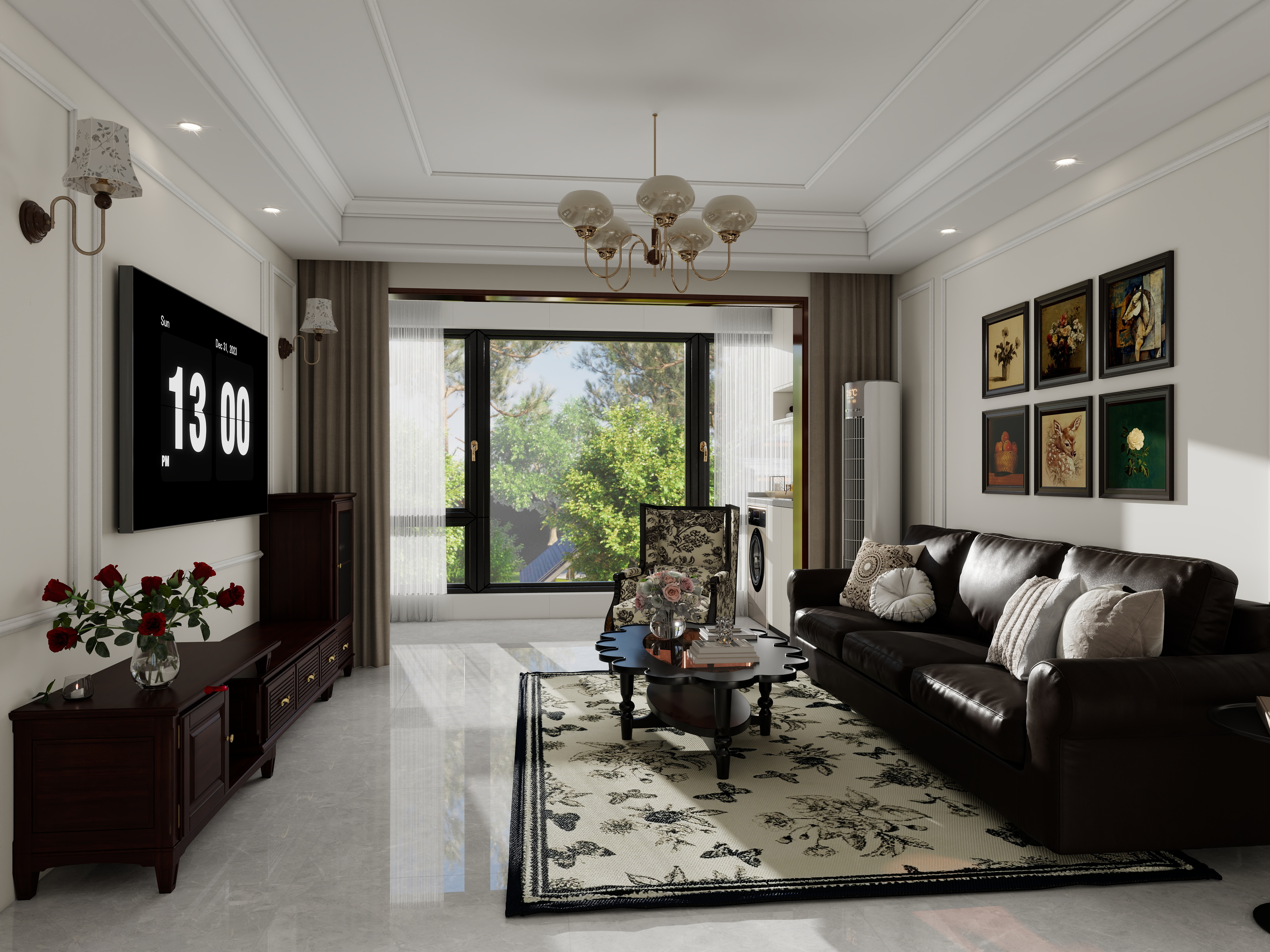 全案设计度然-恒大林溪郡15#2803室123㎡-装修设计方案