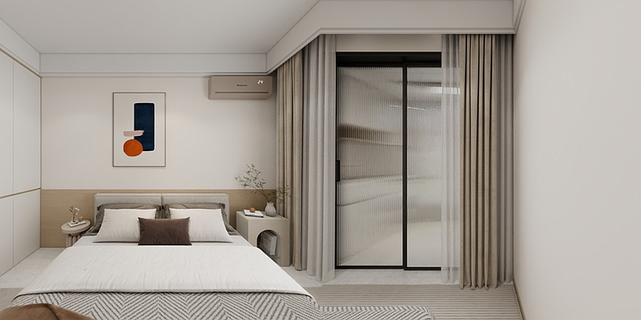 焦作博爱店梁艳艳-腾飞花园-18号楼2301 东户+意式轻奢-副本-装修设计方案