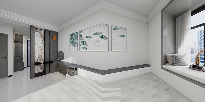 旭美家装饰-世茂 天宸园 带阁楼-装修设计方案