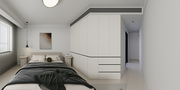 华硕设计丶刘硕-龙翔城C （现代简约）-装修设计方案