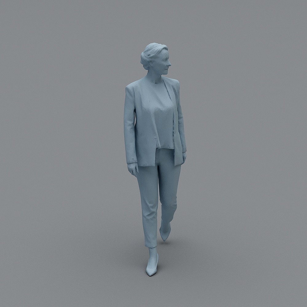 成人女站姿53D模型