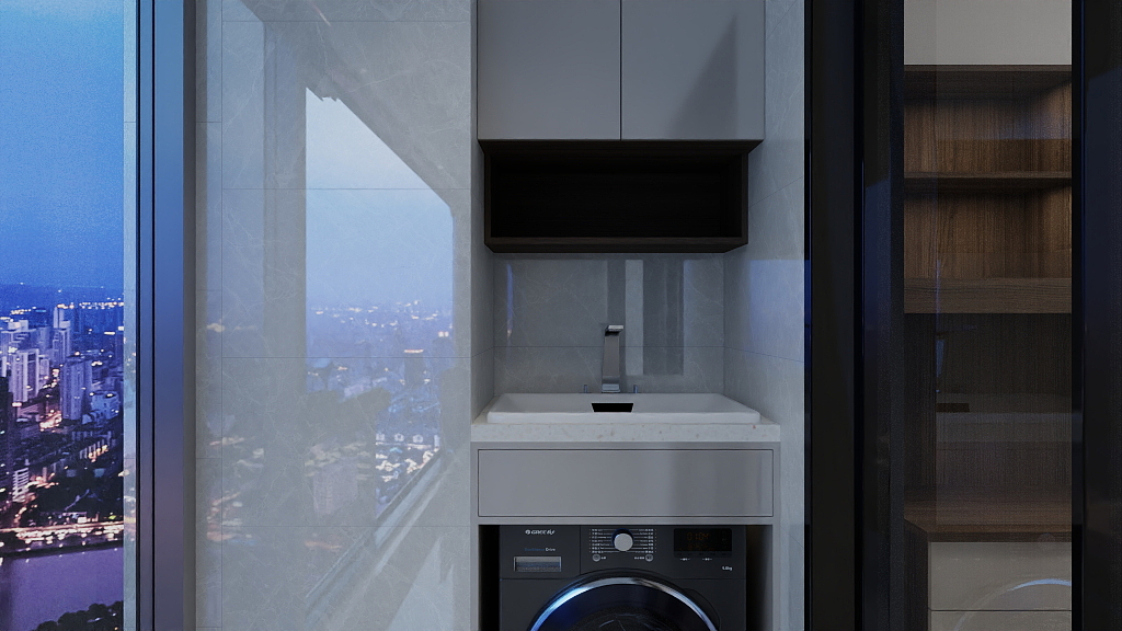 昆仑马中华-世贸23#1001-装修设计方案