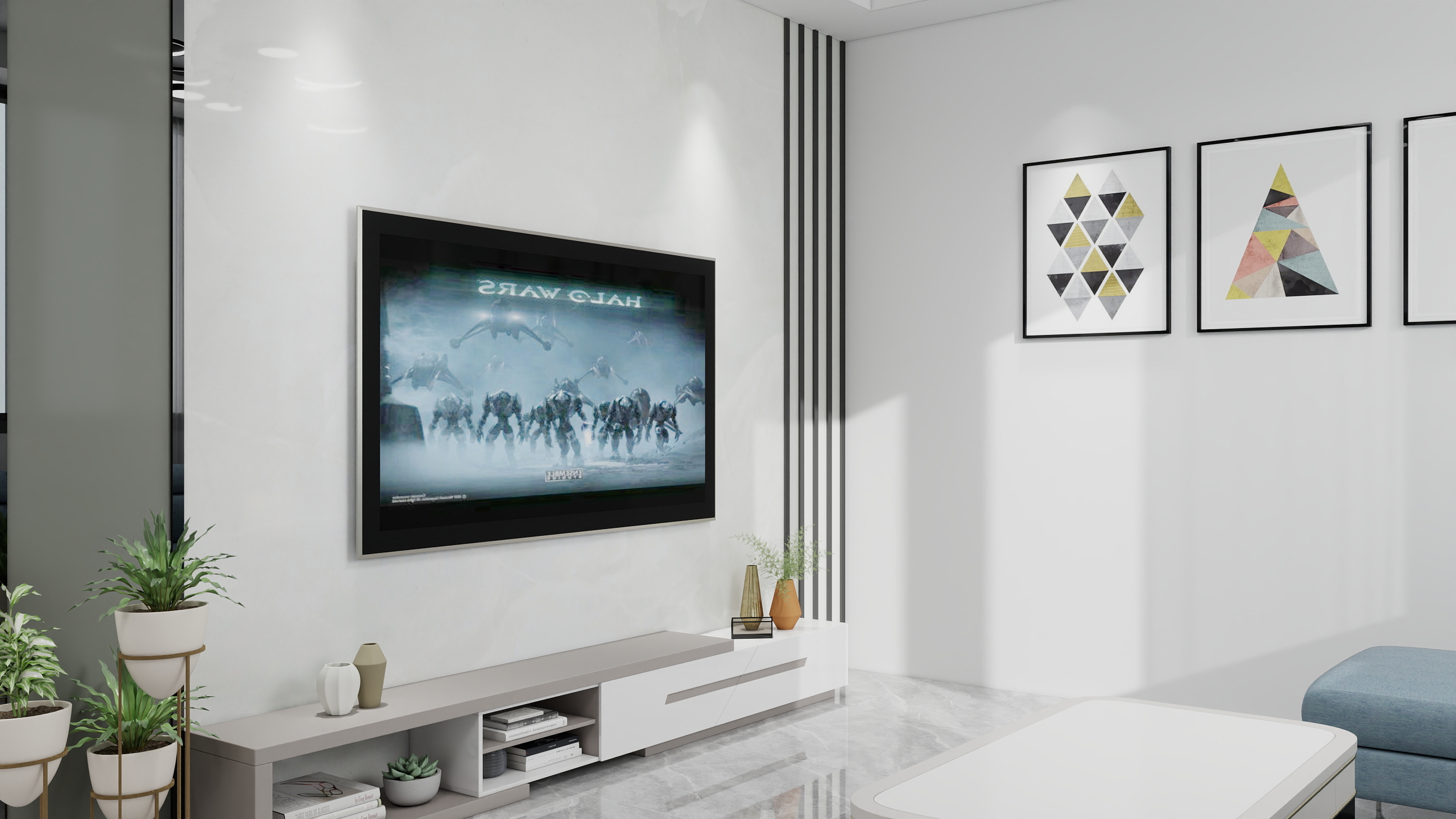 太和县杭艺装饰-现代简约139㎡2室-装修设计方案