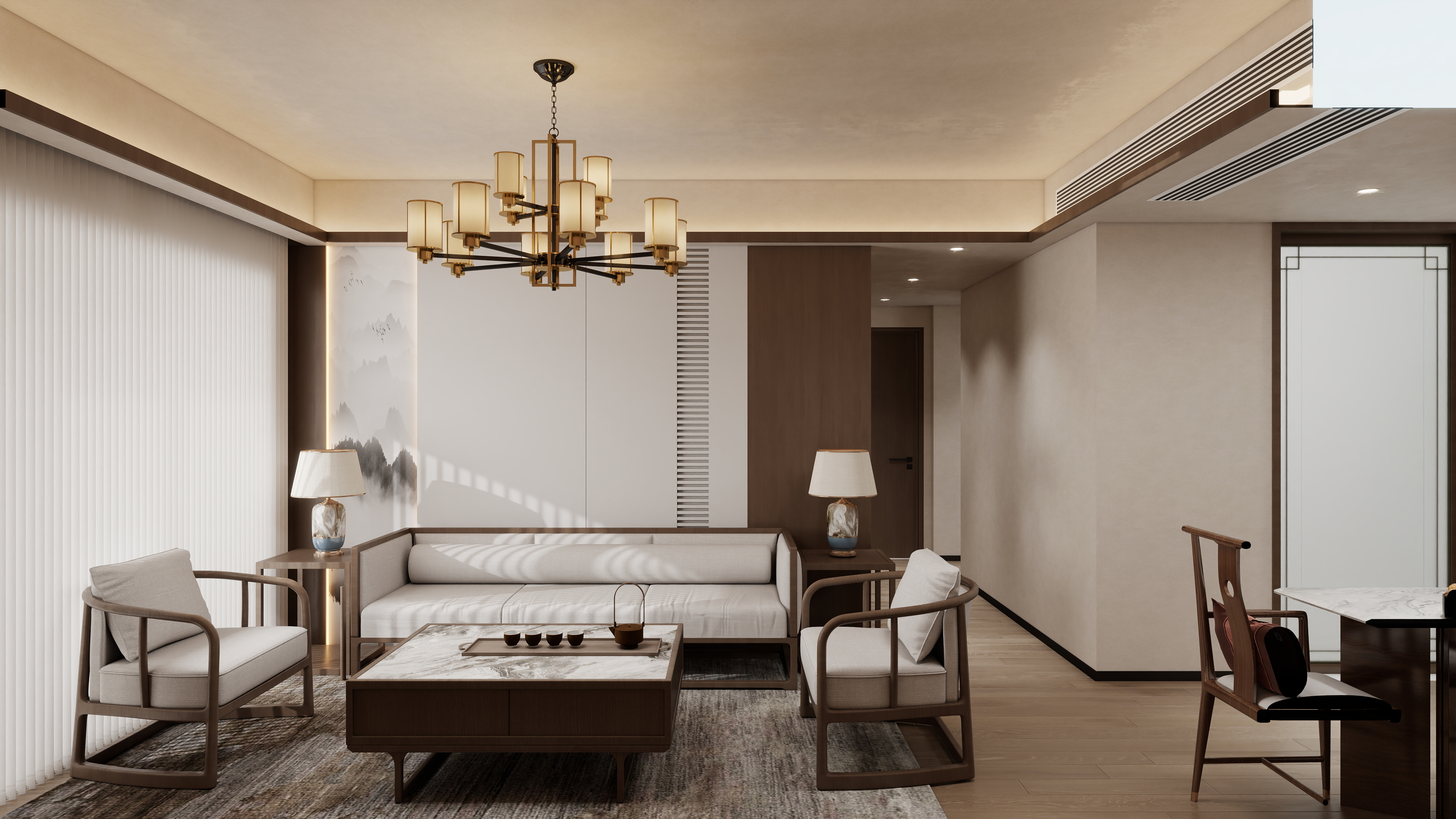 GSJZ-SKL-新中式-装修设计方案