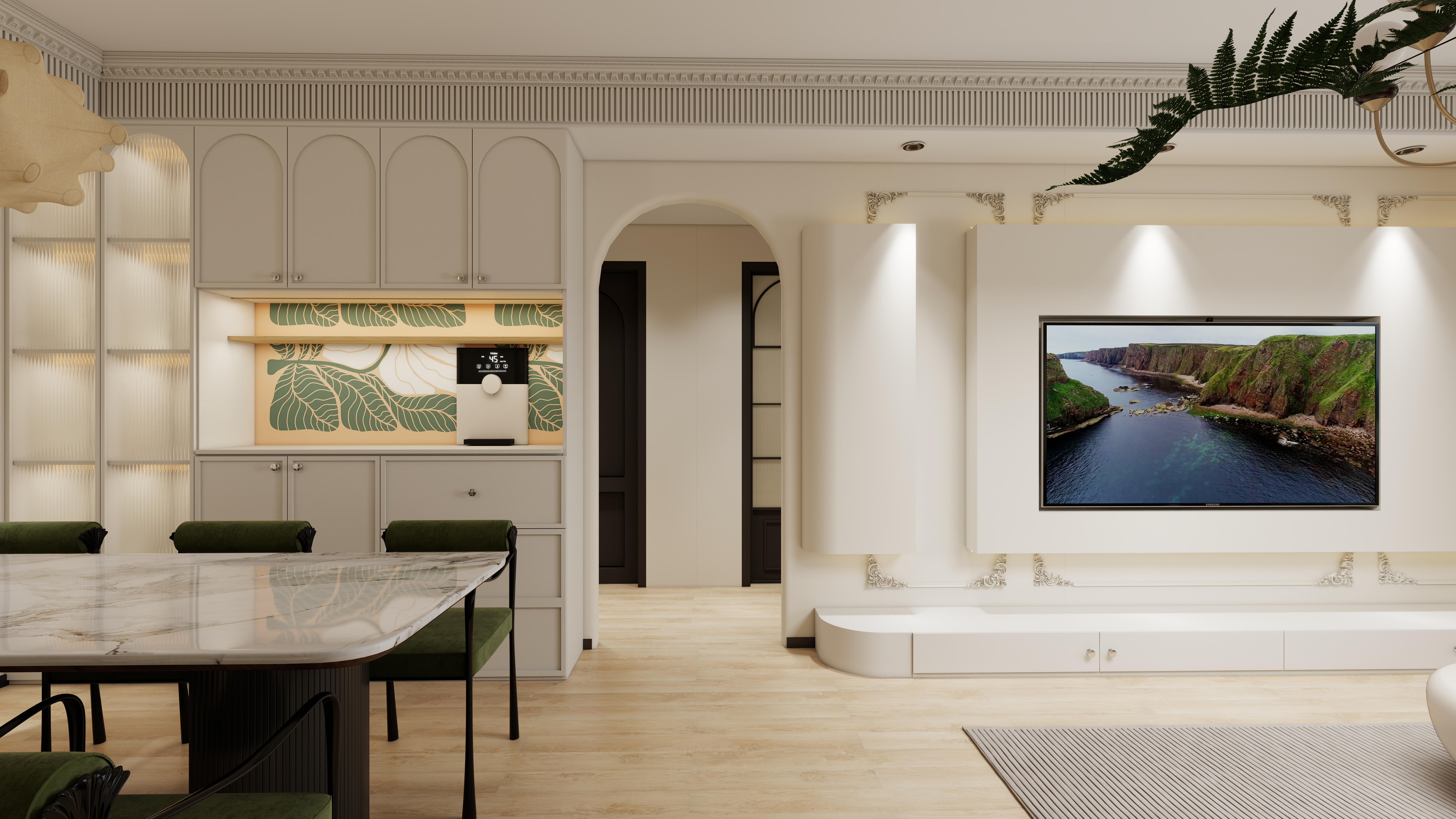 设计师邓中超-州农商行1-1405（法式奶油复古）-装修设计方案