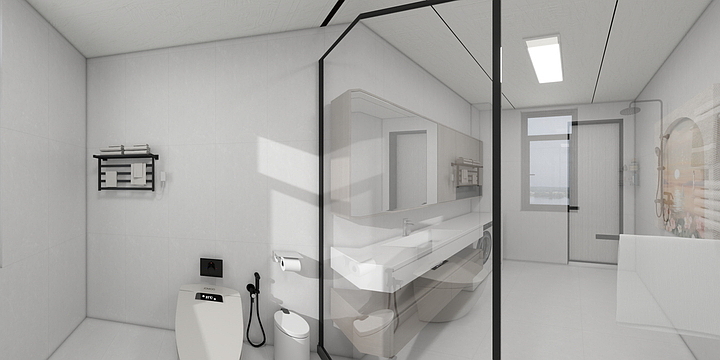 窝新居万剑龙-秦阳花园-装修设计方案