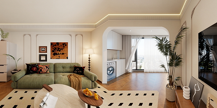 易一yi-97㎡2室-装修设计方案