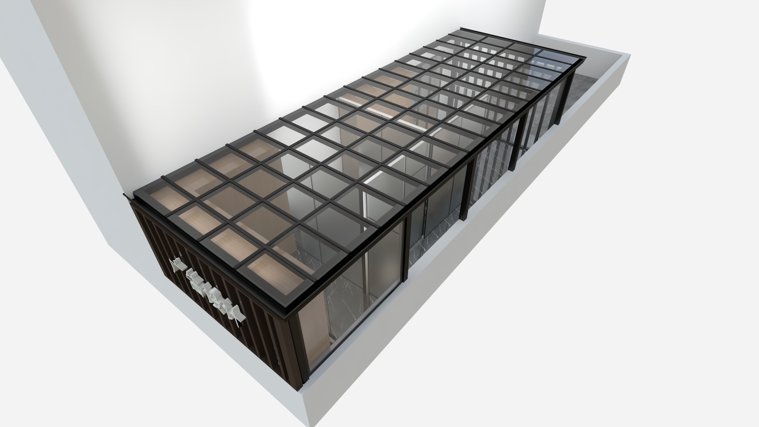 一皮砖-女神酒店露台-装修设计方案