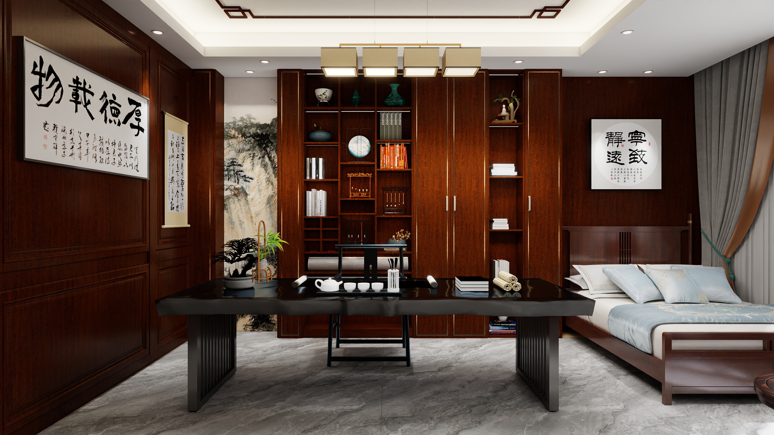 个人设计师阿言-丰城袁总别墅-装修设计方案