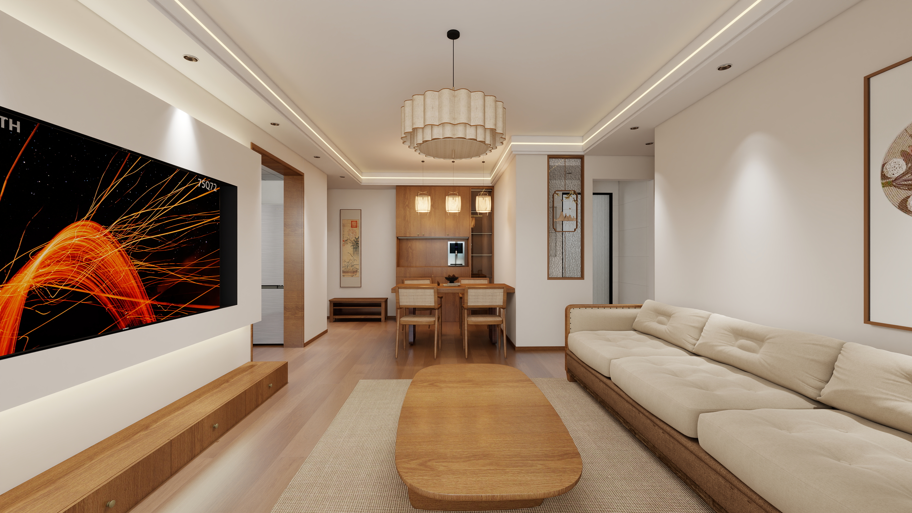 设计师邓中超-观海云岭12-606（混搭）-装修设计方案