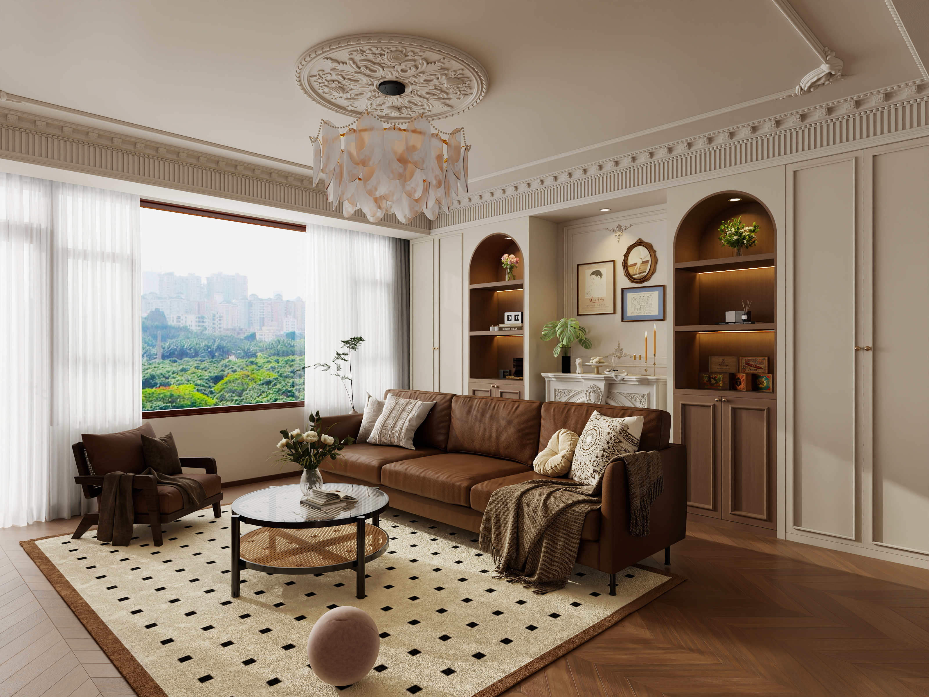 设计师杨杨yy-骊城景萱139平2-3-102法式复古-装修设计方案