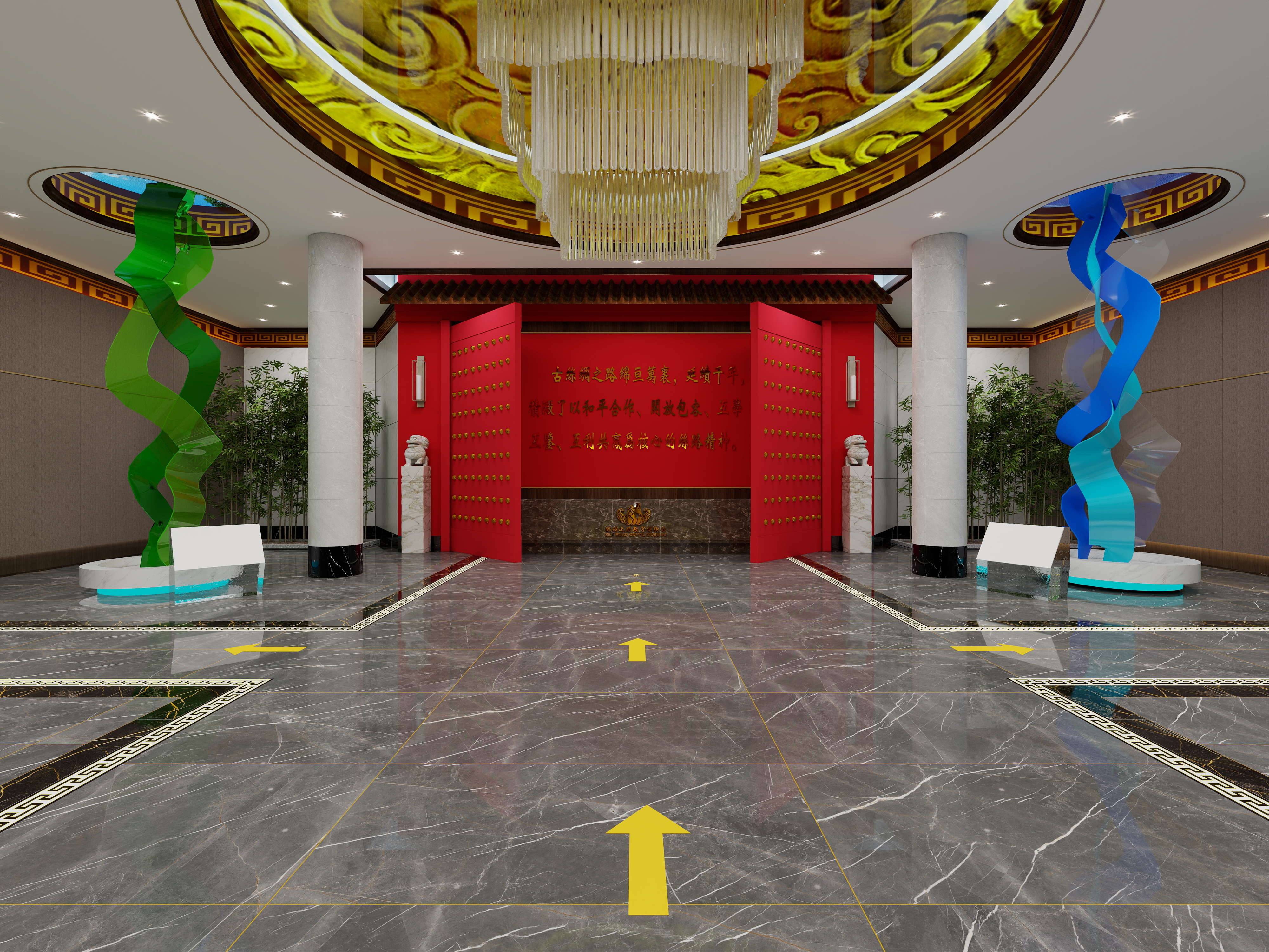 刘峰-丝绸之路数字博物馆-装修设计方案