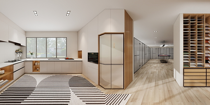 AD-钙-希牛设计（定制展厅效果图）-装修设计方案