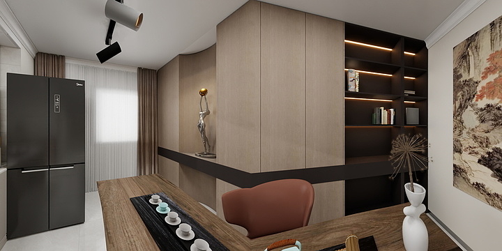 设计宋洪涛-东坝晏河湾中式-装修设计方案