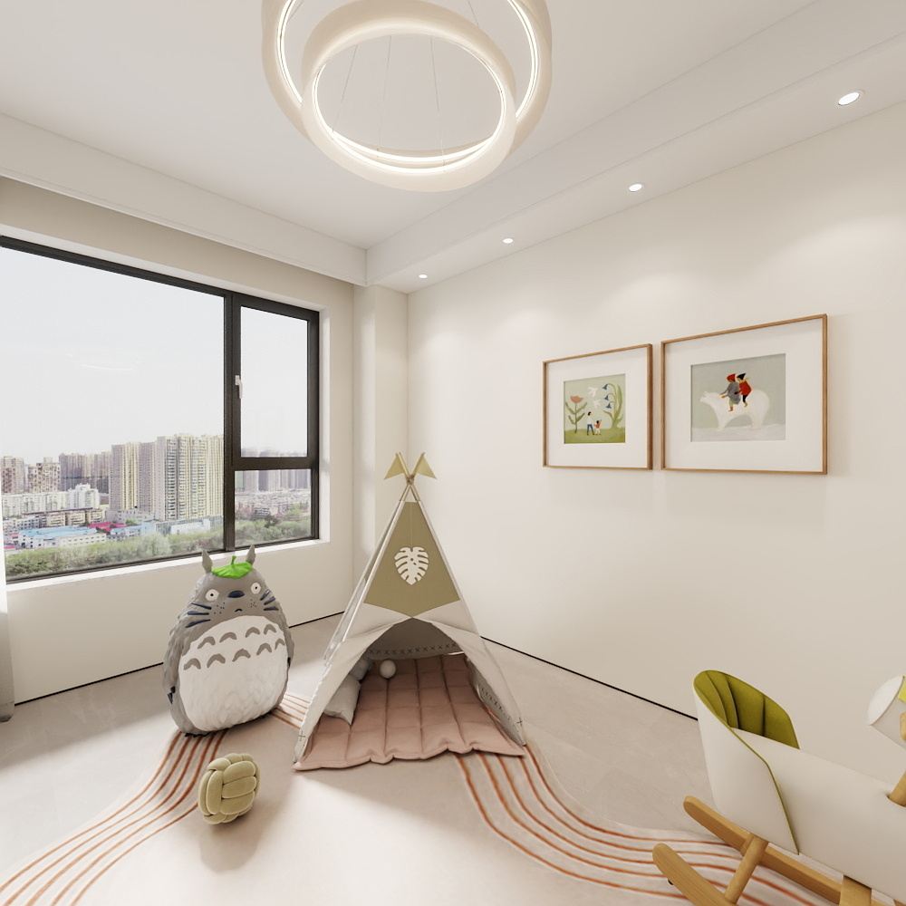 hiamyeoo-天成岭秀三室两厅现代简约装修效果图