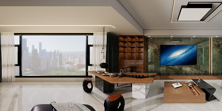 设计狮曹岗-167㎡4室-装修设计方案