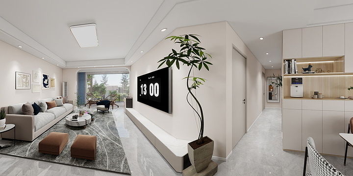 只做适合自己的家-简约温馨-装修设计方案